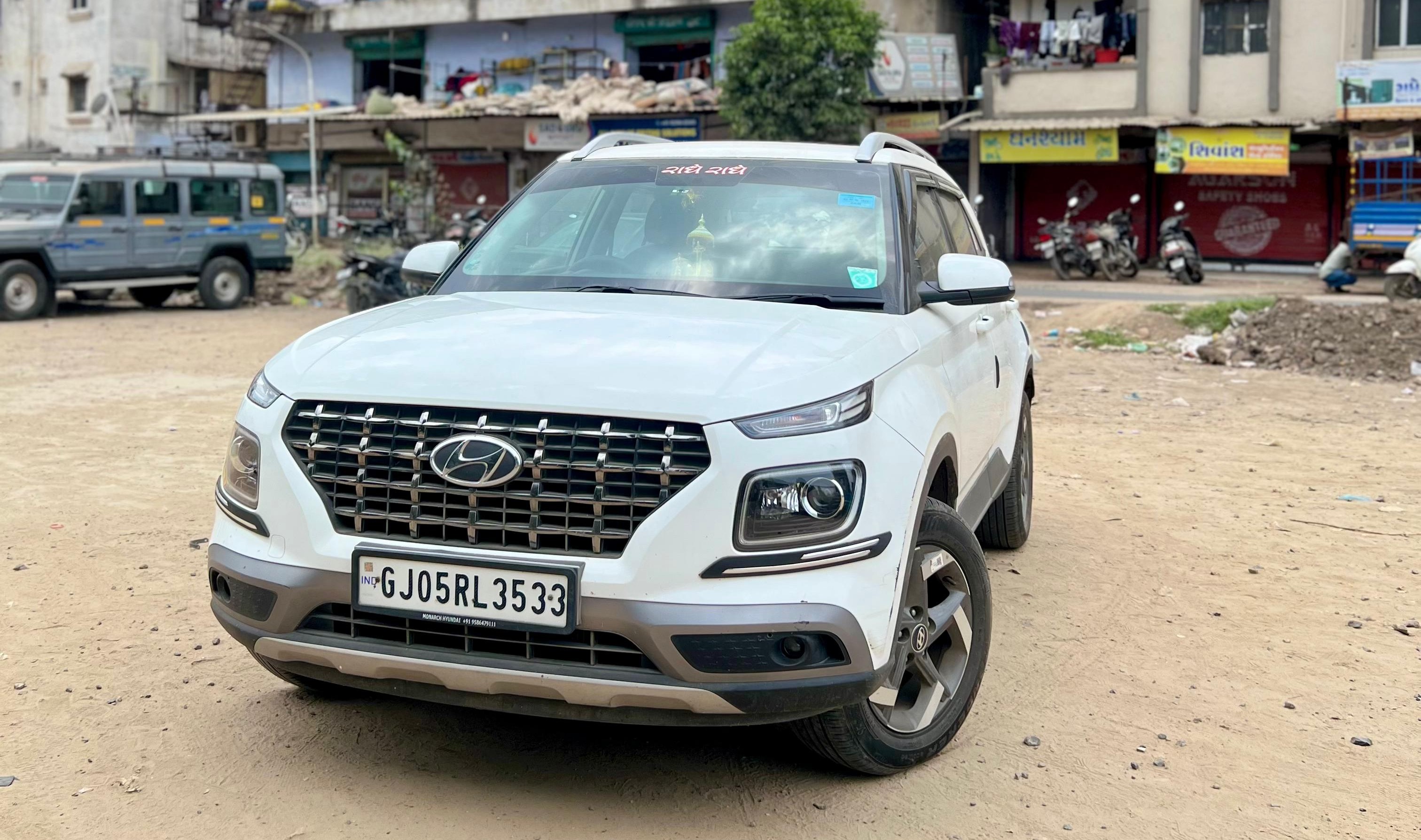 Hyundai Venue - Affordable car rental in Ahmedabad
